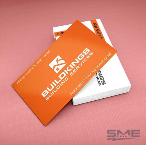 Business cards with design