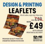 Cheapest A5 Leaflets printing with design