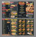 A3 Menu Printing Glasgow