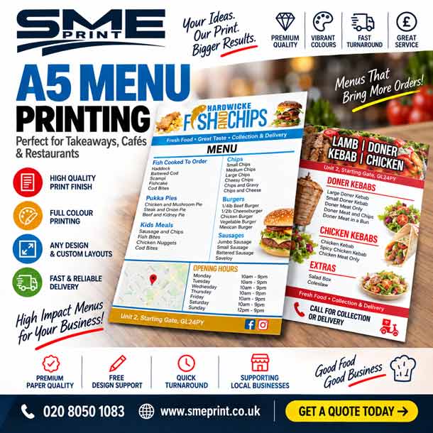 A5-Menu-Printing