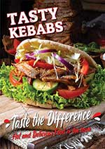 Kebab poster printing