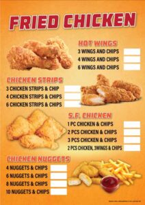 Fried Chicken Posters