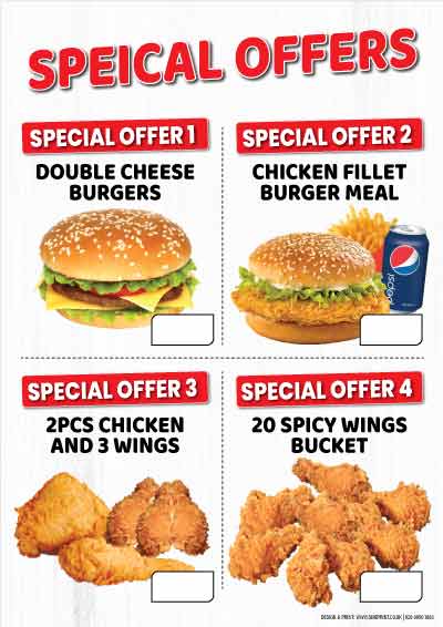 P06---Burgers-&-Fried-Chicken-A1-Poster 1