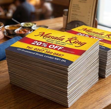 A7 Flyers 250gsm Cards